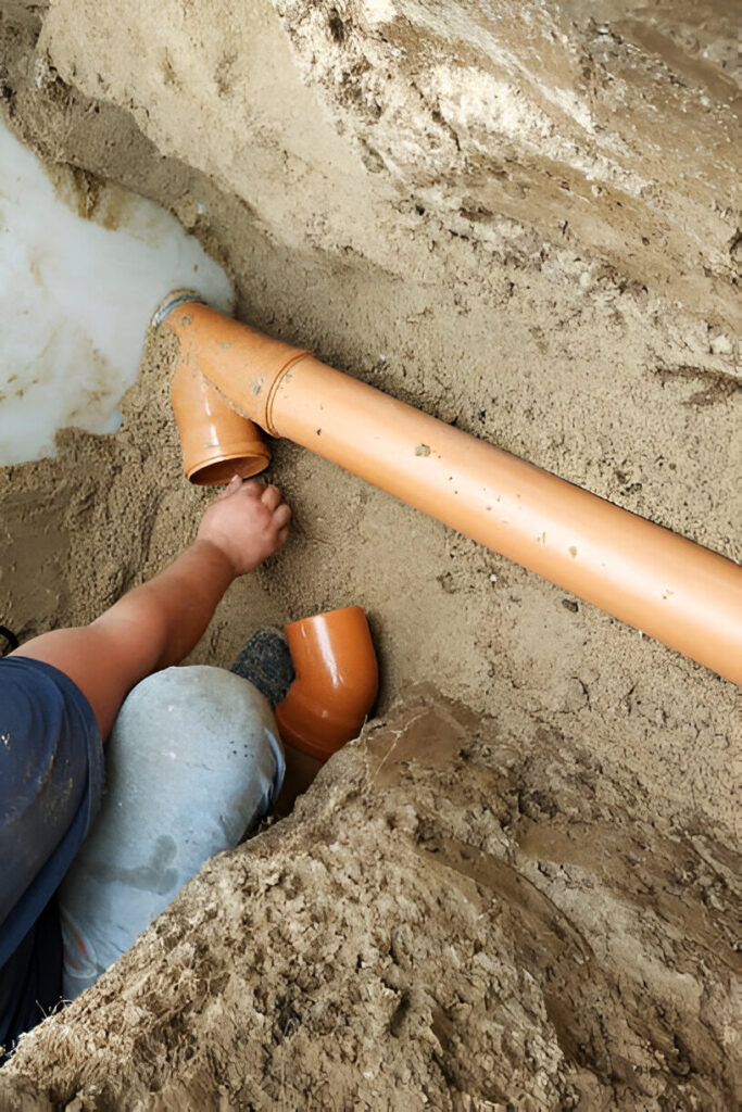 water line Installation