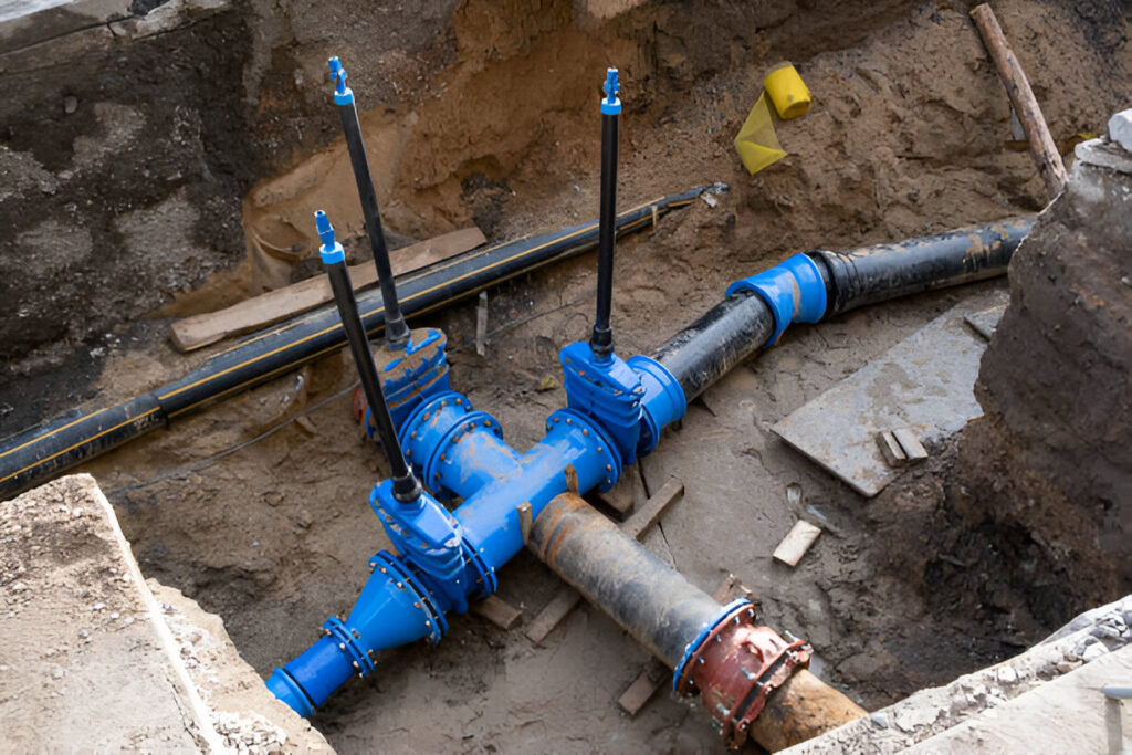 water line installation